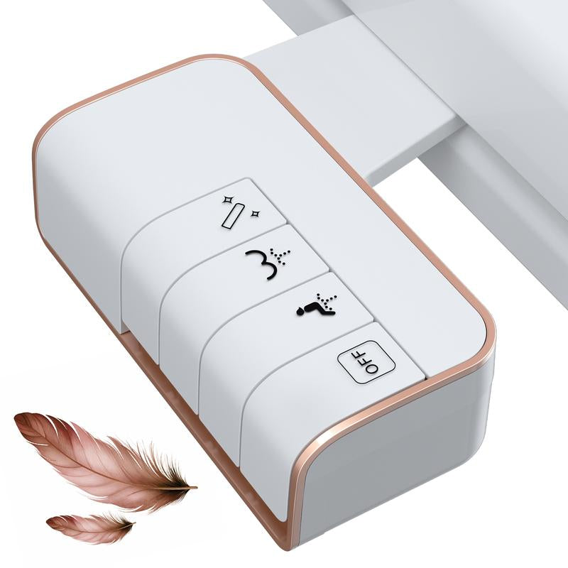 Hibbent Bidet Attachment for Toilet, Non-Electric Dual Nozzle for Frontal & Rear Wash, Adjustable Water Pressure Control, Fresh Water Bidet Toilet Seat, Self Cleaning Water Sprayer, White Portable Dual Adjustable Dual