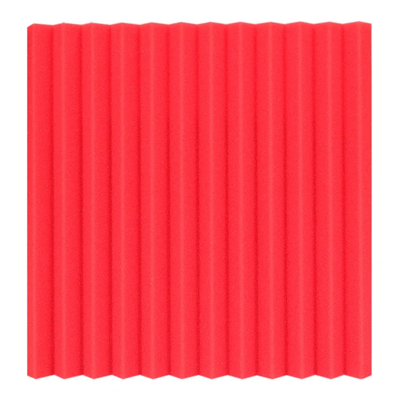 1Pc 1"X12"X12" Acoustic Foam Sound Insulation Panels for KTV Bar Soundproofing Studio Wedges Sound Proofing Multiple Color