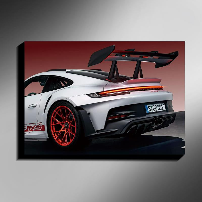 SPORTS CAR NEON LGHT - 5Mm Acrylic & Stickers (No Dri!) Usb-Powered Wall Art for Bedroom/Game Room | Cool Gift for Men/Car Lovers