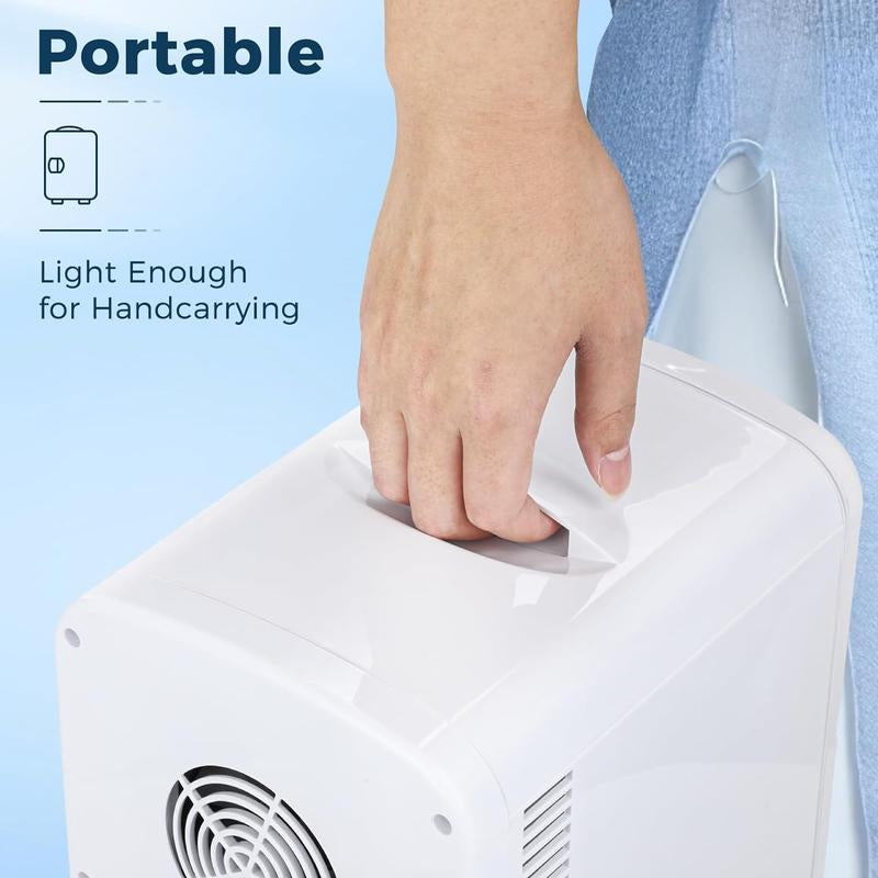 Antarctic Star Makeup Compact Refrigerator with LED Mirror