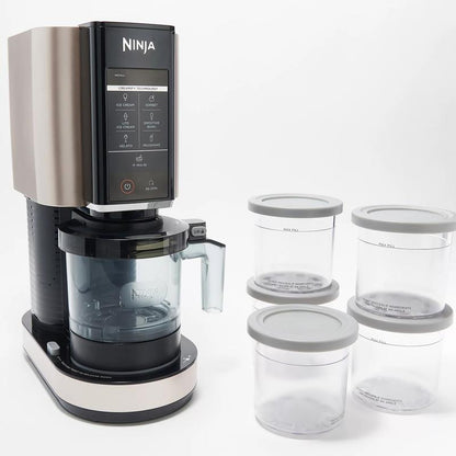 Ninja Creami 7-In-1 Frozen Treat Maker W/ Extra Pints