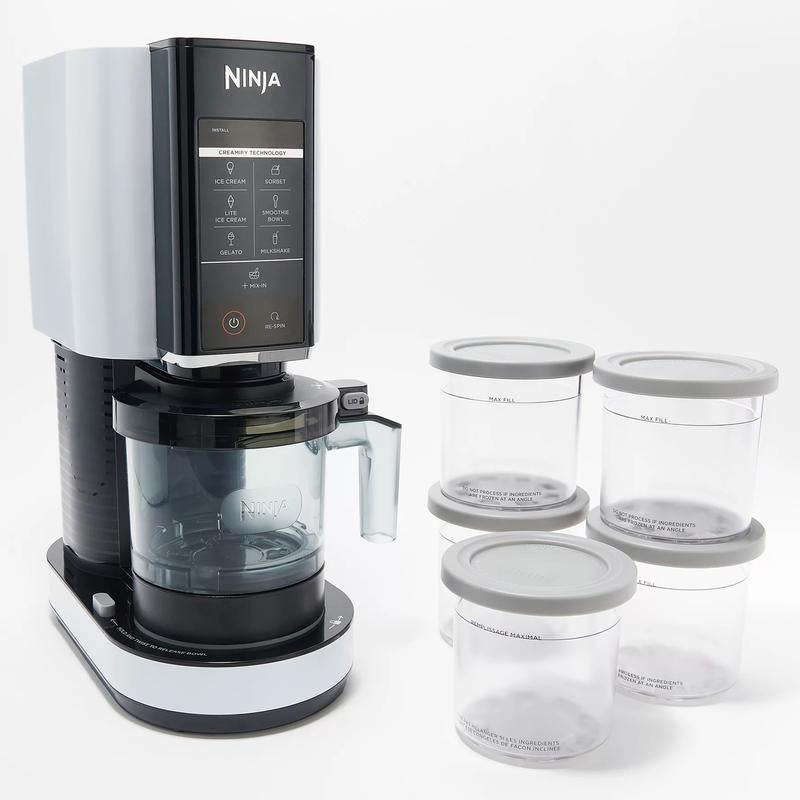 Ninja Creami 7-In-1 Frozen Treat Maker W/ Extra Pints