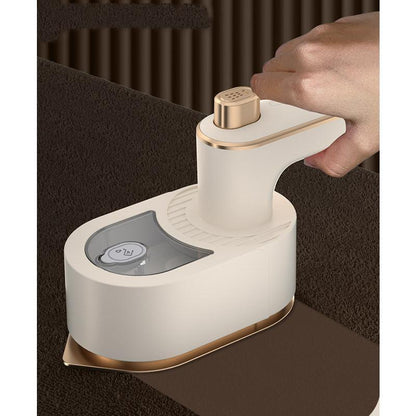 Mini Handheld Hanging Iron – Portable & Foldable for Quick Wrinkle Removal Household Items Clothes Durable