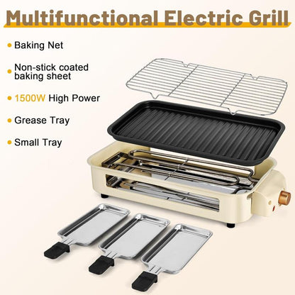 Indoor Eletric Barbecue Grill, Kitchen Appliances,