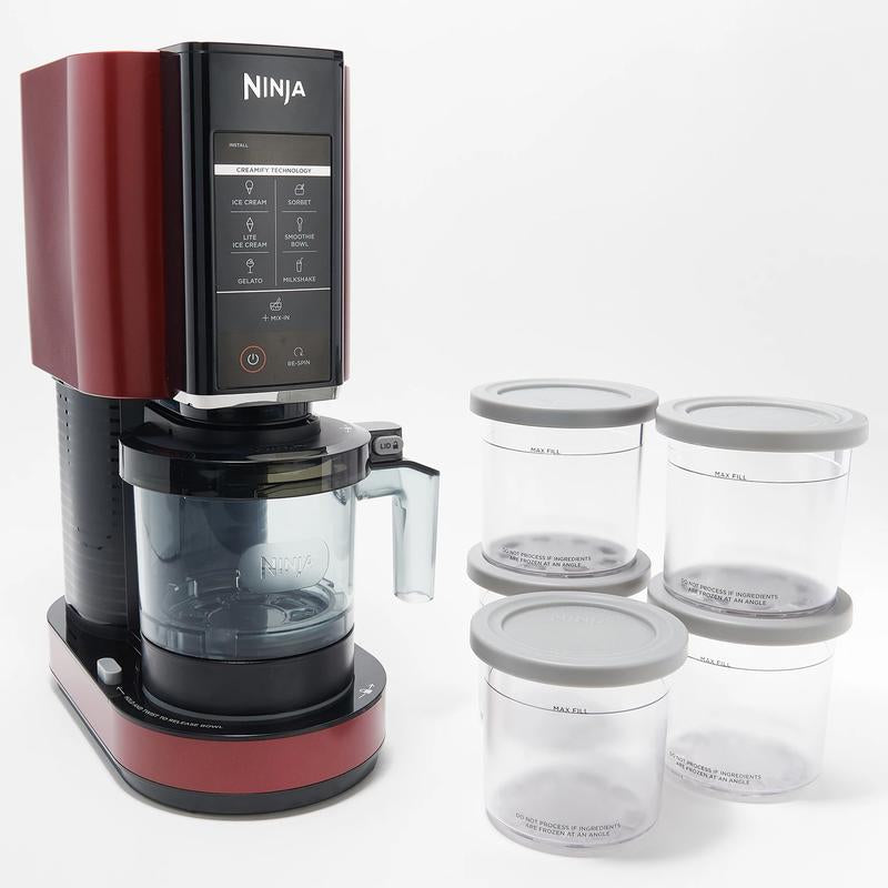 Ninja Creami 7-In-1 Frozen Treat Maker W/ Extra Pints