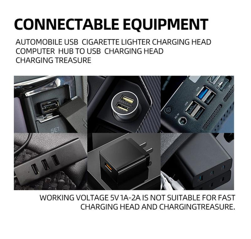 Car USB Night Light Touch Dimmable LED Filament Lamp Portable Lighting Plug and Play Decorative Atmosphere Light for Car Bedroom