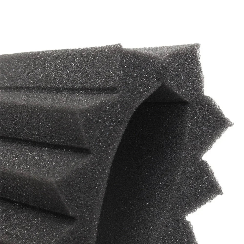 1Pc 1"X12"X12" Acoustic Foam Sound Insulation Panels for KTV Bar Soundproofing Studio Wedges Sound Proofing Multiple Color