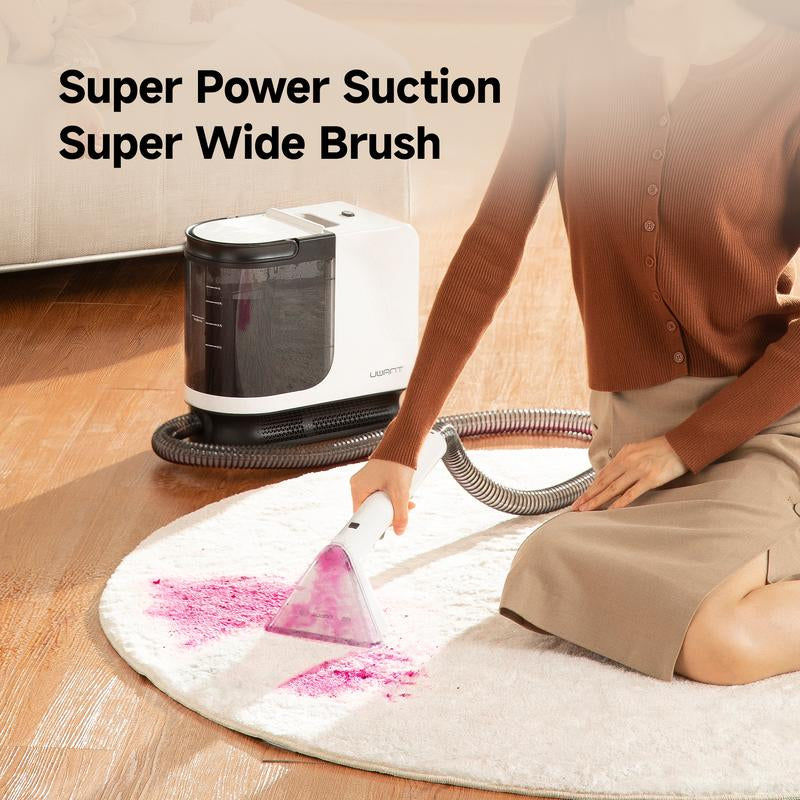 Uwant Portable Carpet Cleaner, 12Kpa Powerful Suction Spot Cleaner Machine, Upholstery Cleaner Machine, Home, Sofa, Car Vacuum Cleaner B300A