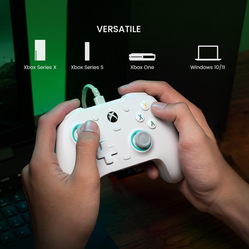Gamesir G7 SE Wired Controller for Xbox Series X|S, Xbox One & Windows 10/11, Plug and Play Gaming Gamepad with Hall Effect Joysticks/Hall Trigger, 3.5Mm Audio Jack