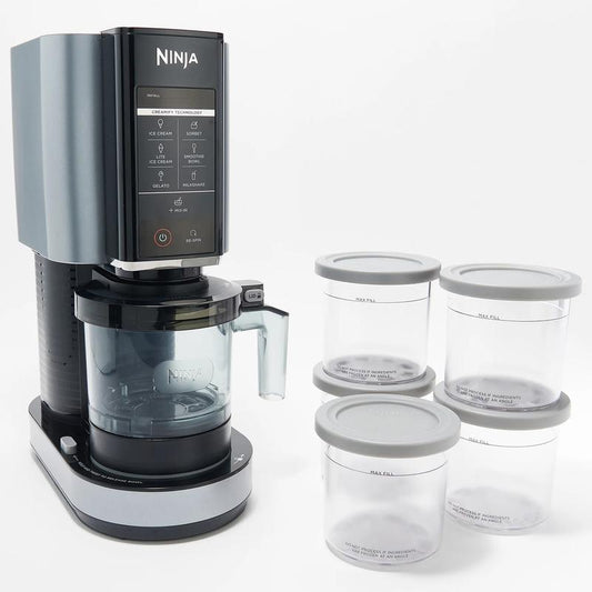 Ninja Creami 7-In-1 Frozen Treat Maker W/ Extra Pints