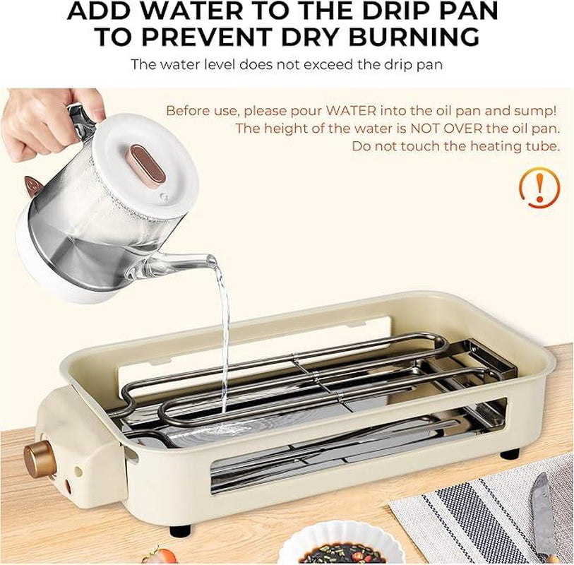 Indoor Eletric Barbecue Grill, Kitchen Appliances,