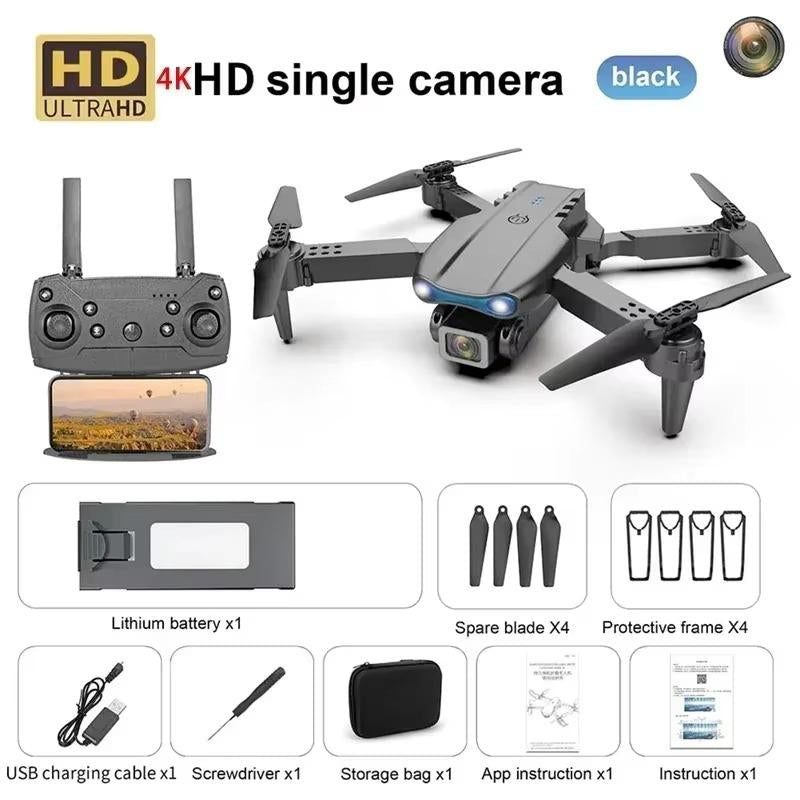 Holy Stone GPS Drone with 4K Camera, HS175D RC Quadcopter with Auto Return, Follow Me Mode, Brushless Motor, Circle Fly, 46 Mins Long Flight Time Portable Wireless Transmission