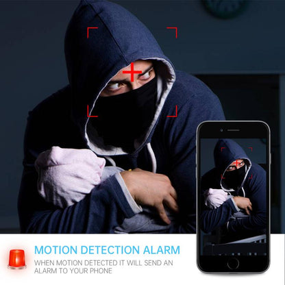 2MP Camera Clock Wifi Camera Alarm 4K FHD Nanny Camera Recorder Wireless Indoor Home Office Security Night Vision Motion Detection 5G and 2.4G Wi-Fi Camera Clock