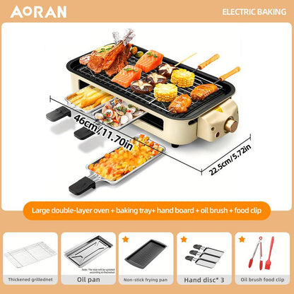Indoor Eletric Barbecue Grill, Kitchen Appliances,