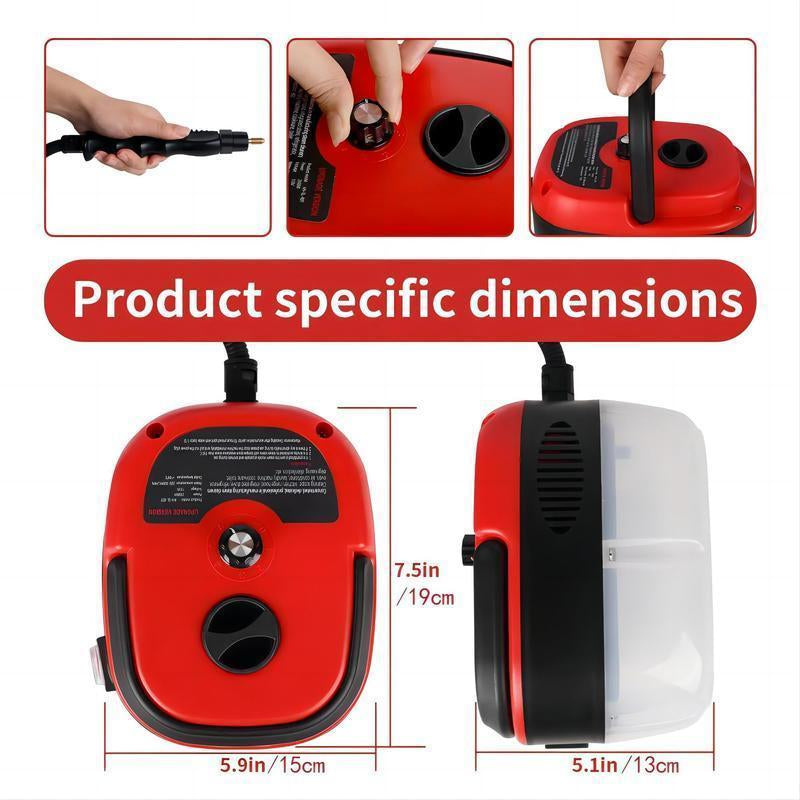 Cleaning Equipment,Car Steam Cleaner, Car Air Conditioner Cleaning Machine, High Temperature & High Pressure Steam Cleaner, Household Cleaning Tool Powerwasher Pro Powerwasher Power Wash