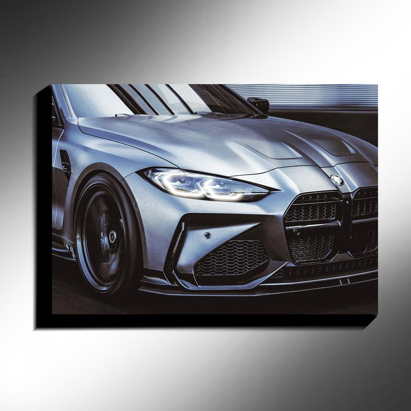 SPORTS CAR NEON LGHT - 5Mm Acrylic & Stickers (No Dri!) Usb-Powered Wall Art for Bedroom/Game Room | Cool Gift for Men/Car Lovers