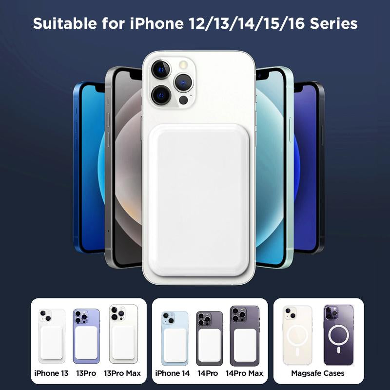 5000Mah Magnetic Power Bank,Wireless Portable Charger ，For Iphone 16/15/14/13/12/Plus/Por Max All Series Fast Charging Magsafe Battery Pack
